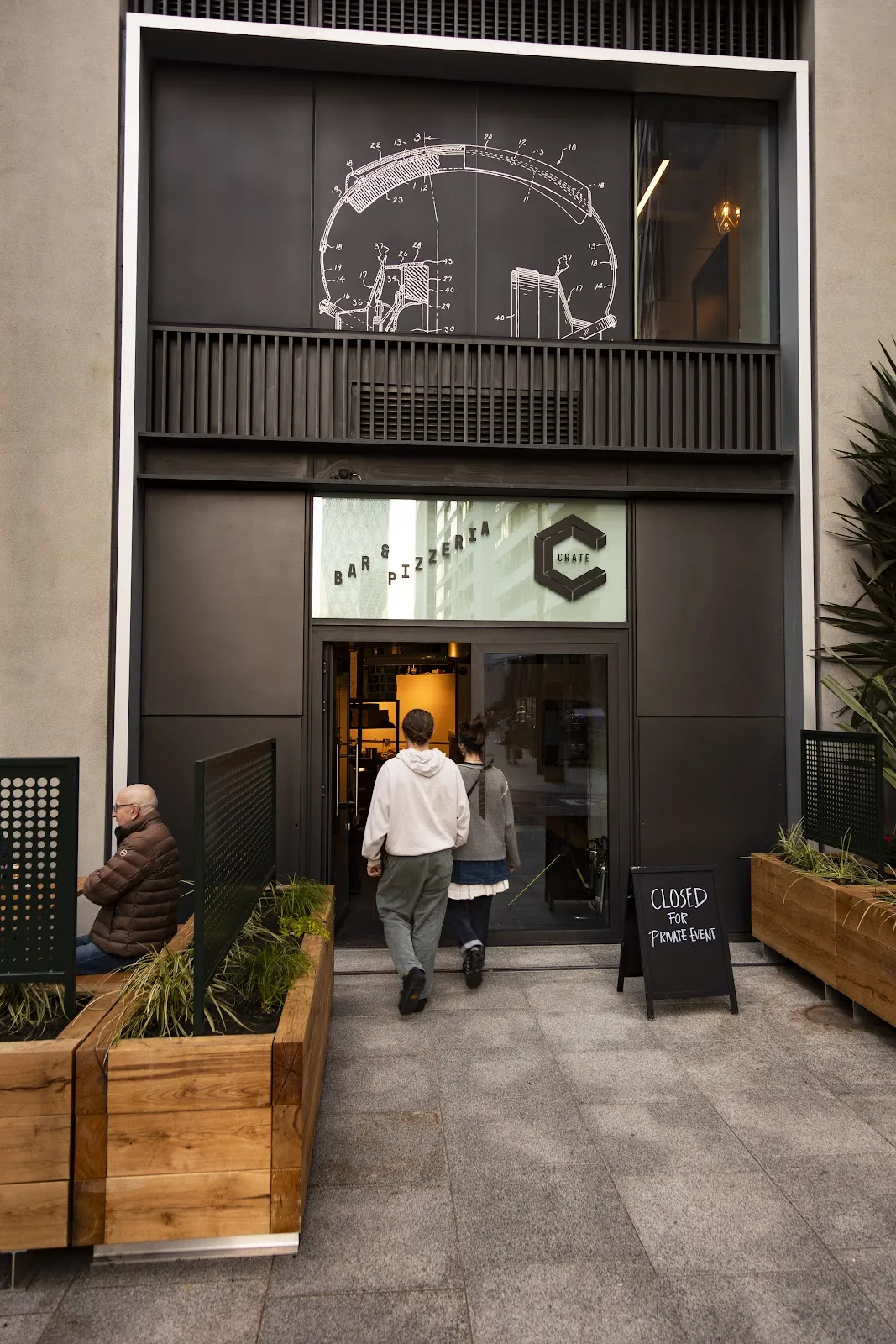 CRATE Bar & Pizzeria Wood Wharf