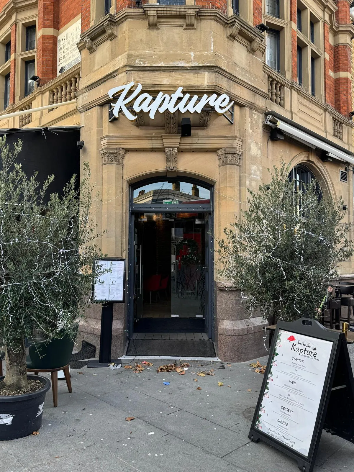 KAPTURE (Cocktail bar, Restaurant, Event venue, Leyton)
