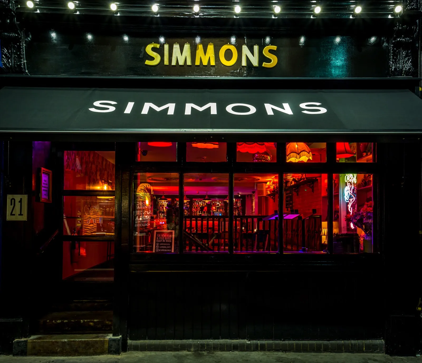 Simmons Bar | Liverpool Street